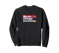 Bitcoin Cambia Todo Libertad Dinero revolución Bitcoin Sudadera