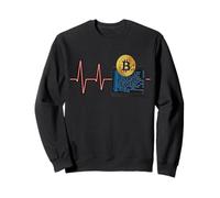 Bitcoin Coder Coding Desarrollador Blockchain Art Syntax Bitcoin Sudadera