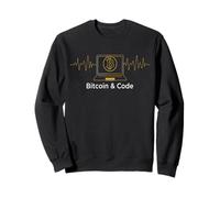 Bitcoin Coder Coding Desarrollador Blockchain Art Syntax Bitcoin Sudadera