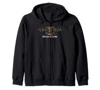 Bitcoin Coder Coding Desarrollador Blockchain Art Syntax Bitcoin Sudadera con Capucha