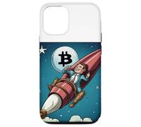 Bitcoin Cohete To The Moon Carcasa para iPhone 12/12 Pro