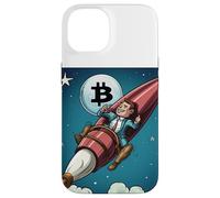 Bitcoin Cohete To The Moon Carcasa para iPhone 14
