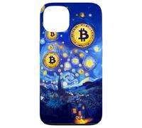 Bitcoin Crypto Hombres Mujeres Graphic tee Merchandising Merch Carcasa para iPhone 13