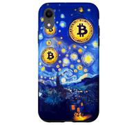 Bitcoin Crypto Hombres Mujeres Graphic tee Merchandising Merch Carcasa para iPhone XR
