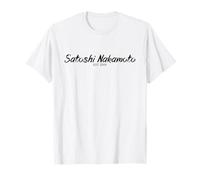 BITCOIN CRYPTOCURRENCY SPRUCH BTC satoshi nakamoto - Camiseta Unisex Adulto Blue Talla S Manga Larga Navidán Hombre Hombres Entusiastas de Criptomonedas Amantes de la Tecnología