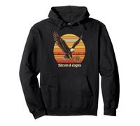 Bitcoin & Eagles Eagle Mining digital Nakamoto HODL Bitcoin Sudadera con Capucha