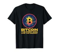 Bitcoin el Primer 100k fue el más difícil, cripto de Bitcoin HODL Camiseta