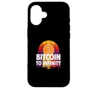 Bitcoin es infinito tiempo valor libertad futuro verdad bitcoin Carcasa para iPhone 16