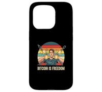 Bitcoin es Libertad Dinero Sonido descentralizar Esperanza Bitcoin Carcasa para iPhone 15 Pro