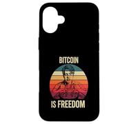 Bitcoin es Libertad Dinero Sonido descentralizar Esperanza Bitcoin Carcasa para iPhone 16 Plus