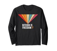 Bitcoin es Libertad Dinero Sonido descentralizar Esperanza Bitcoin Manga Larga
