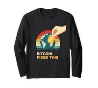 Bitcoin Fixes Este Sonido Dinero Esperanza Libertad Verdad Bitcoin Manga Larga