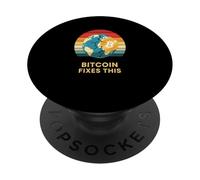 Bitcoin Fixes Este Sonido Dinero Esperanza Libertad Verdad Bitcoin PopSockets PopGrip Adhesivo