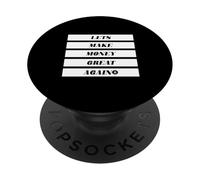 Bitcoin - Haz Que el Dinero vuelva a ser Genial (BTC) PopSockets PopGrip Adhesivo