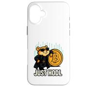 Bitcoin Hodler - Matrix Hamster - Plan B Carcasa para iPhone 16 Plus