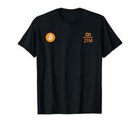 Bitcoin Infinity Divided By 21 Million BTC Camiseta