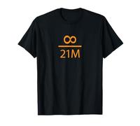 Bitcoin Infinity Divided By 21 Million BTC Camiseta