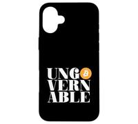 Bitcoin Ingobernable Carcasa para iPhone 16 Plus