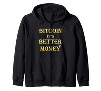 Bitcoin It's Better Money Conferencia Oficial de Bitcoin de BTC Sudadera con Capucha