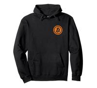 Bitcoin Logo Emblema Crypto Blockchain Kryptomoneda Bitcoin Sudadera con Capucha