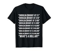 Bitcoin Meme Cita Diciendo Broma Memes Divertidos BTC Camiseta, Hombre, Negro, M