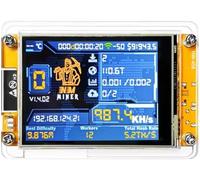 Bitcoin Miner NerdMiner V2 NMMiner ESP-WROOM-32 ESP32 Placa de desarrollo de 2.8 pulgadas Pantalla inteligente Lucky Miner Módulo Hashrate 414KH/s Crypto Solo Lottery Miner (naranja)