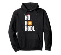 Bitcoin Navidad Ho Ho HODL Xmas Stacking Sats Bitcoiner Sudadera con Capucha