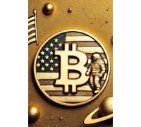 Bitcoin Notebook: Trading Journal: 6" x 9", 100 lined pages, Bitcoin design on every page, accessory for crypto lovers and blockchain enthusiasts