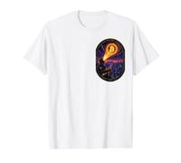 Bitcoin Orange HODL The Line! Póster de Anime Crypto Warrior Camiseta gráfica económica, Hombre, Blanco, XL