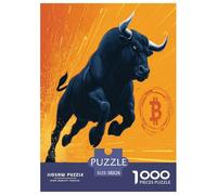 Bitcoin Puzzles Imposible,desafío para Adultos BTC Entretenimiento Creativo 1000 Piezas Obra De Arte De Juego De para Adultos Y Niños A Partir De 12 Años 38x26cm/1000pcs