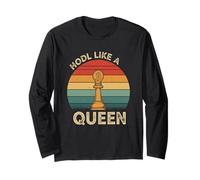 Bitcoin Queen Art Blockchain Power King Royal HODL Bitcoin Manga Larga