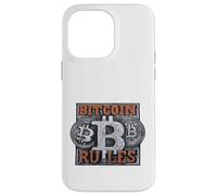 Bitcoin Rules Vintage Carcasa para iPhone 14 Pro MAX