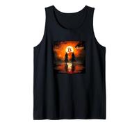 Bitcoin Samurai Guerrero Luchador Asia Fantasía Camiseta sin Mangas