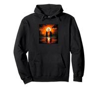Bitcoin Samurai Guerrero Luchador Asia Fantasía Sudadera con Capucha
