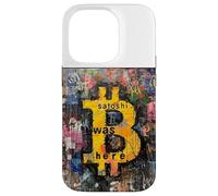 Bitcoin Satoshi estuvo aquí Carcasa para iPhone 14 Pro