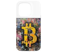 Bitcoin Satoshi estuvo aquí Carcasa para iPhone 15 Pro