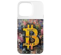Bitcoin Satoshi estuvo aquí Carcasa para iPhone 15 Pro Max