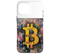 Bitcoin Satoshi estuvo aquí Carcasa para iPhone 16 Pro Max