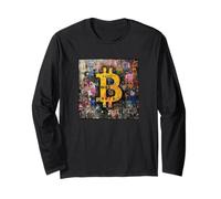 Bitcoin Satoshi estuvo aquí Manga Larga