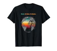 Bitcoin sin regla sin frontera libertad dinero verdad poder bitcoin Camiseta
