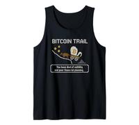 Bitcoin Trail - Volatilidad de las criptomonedas y plan financiero Camiseta sin Mangas