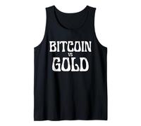 Bitcoin Versus Gold Crypto es una Mejor Reserva de Valor BTC Camiseta sin Mangas