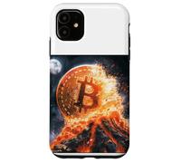 Bitcoin volcán Fuego Lava montaña Destino Carcasa para iPhone 11
