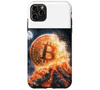 Bitcoin volcán Fuego Lava montaña Destino Carcasa para iPhone 11 Pro MAX