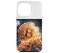 Bitcoin volcán Fuego Lava montaña Destino Carcasa para iPhone 13 Pro
