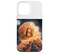 Bitcoin volcán Fuego Lava montaña Destino Carcasa para iPhone 13 Pro MAX
