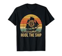 Bitcoiner Navegación Náutico Océano Olas Comercio Finanzas Bitcoin Camiseta