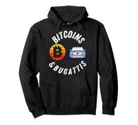 Bitcoins y Bugatti's Sudadera con Capucha