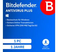 Bitdefender Antivirus Plus [1 dispositivo - 1 año]