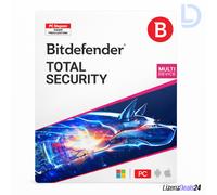 Bitdefender Total Security 2026 | 1 dispositivo - 1 año de suscripción | Protección premium para múltiples dispositivos y VPN